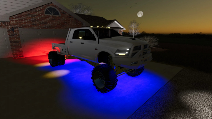 fs25-mods,  Dodge Ram Flatbed v1.0