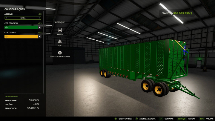 fs25-mods, Facchini sugarcane B-Train V1.0