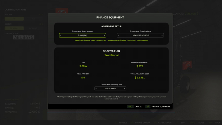fs25-mods,  Finance Your Fleet V1.0