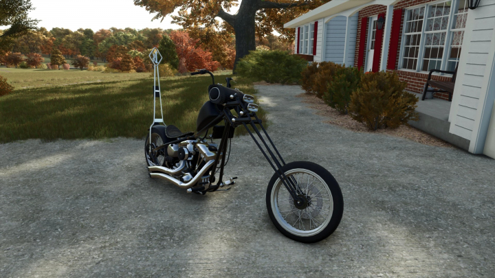 fs25-mods, HARLEY DAVIDSON Chopper v1.0