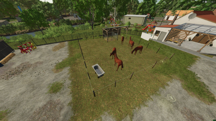 fs25-mods,  Home made horse stable V1.0