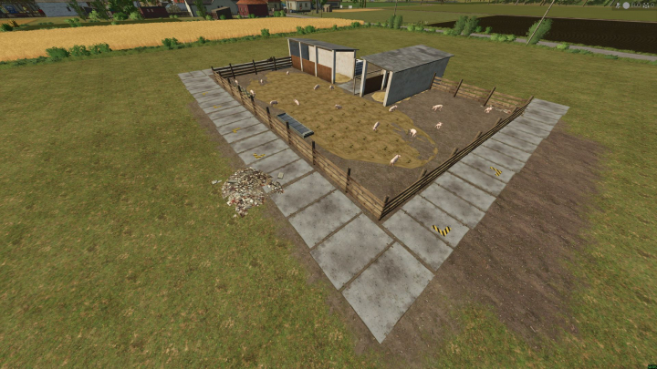 fs25-mods,  Home stand pig barn V1.0