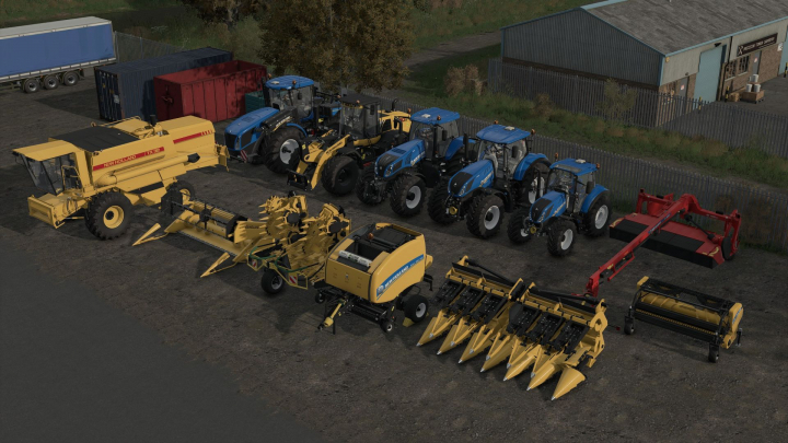 fs25-mods,  New Holland Pack V1.0