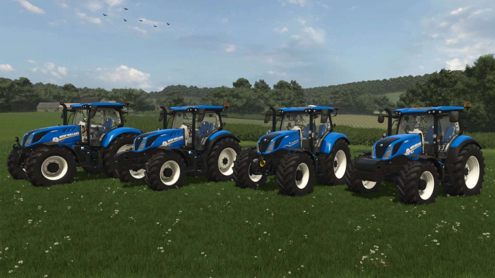 fs25-mods,  New Holland T6 Series v1.0