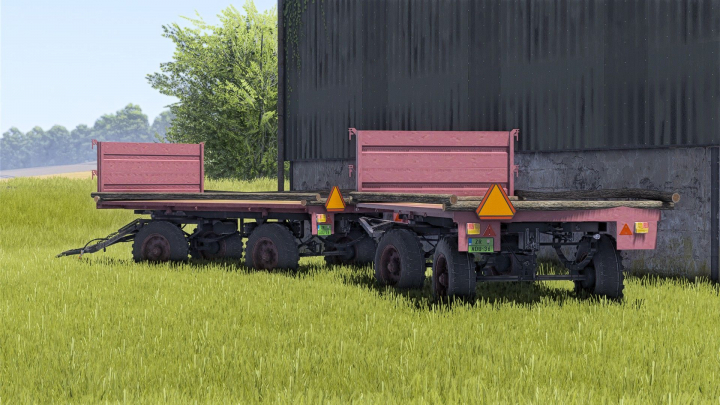 fs25-mods, Old Zmaj Bale Trailer Autoload V1.0