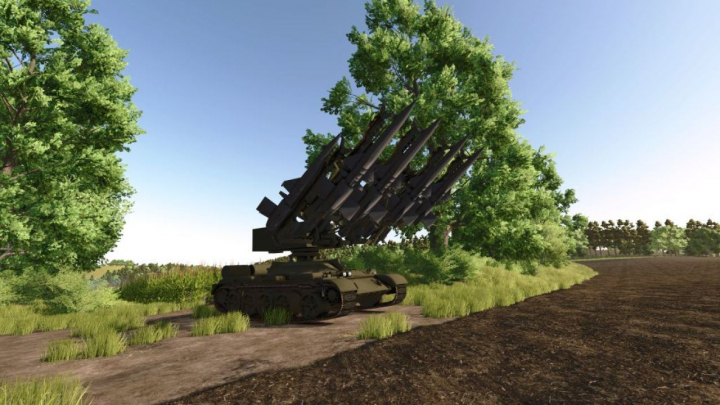 fs25-mods,  Tracked Multi-Missile Air Defense System V1.0