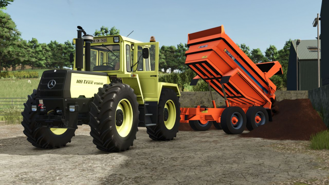 Chieftain Dump Trailer 1000 V1.0
