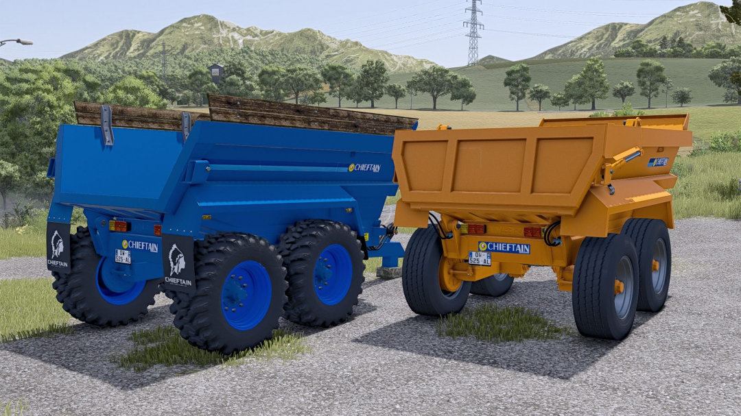 Chieftain Dump Trailer 1000 V1.0