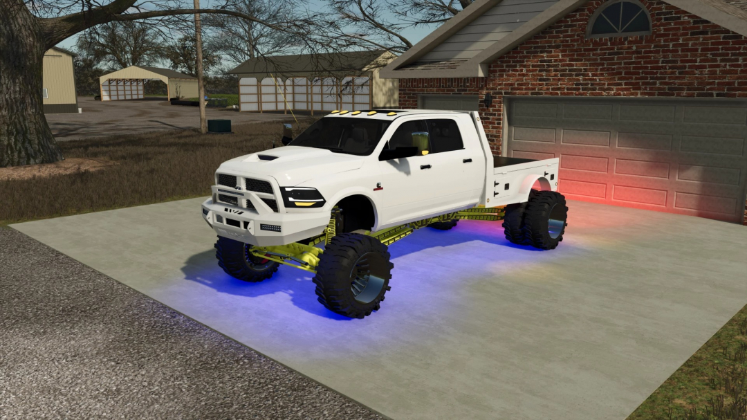 Dodge Ram Flatbed v1.0