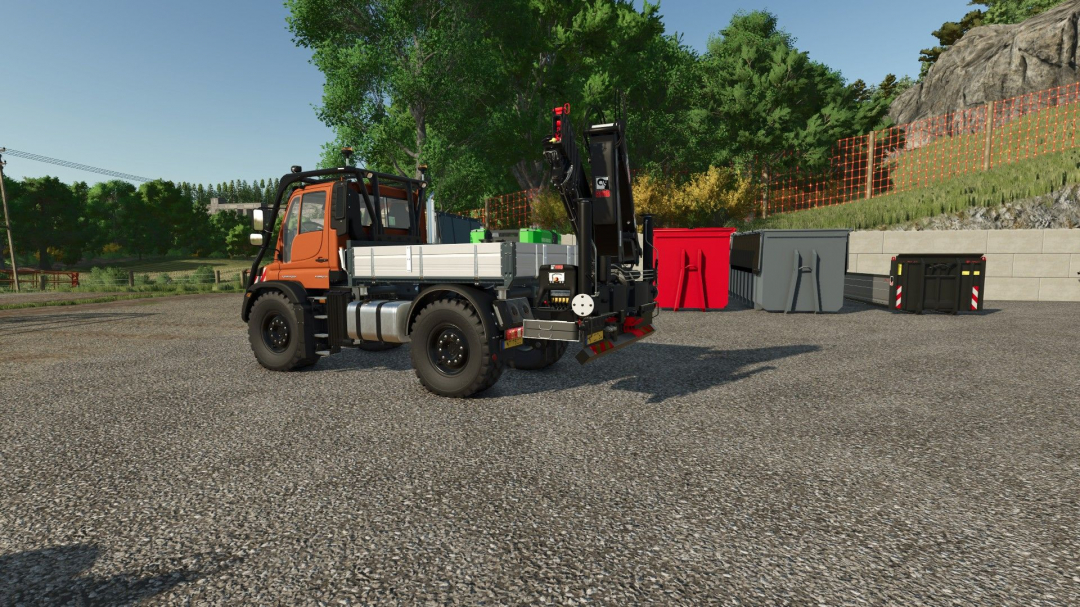 HIAB XS Detachable Rear-Mounted Crane V1.0