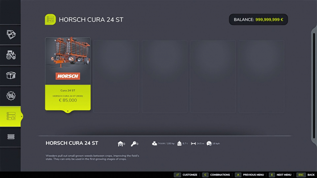 Horsch Cura 24ST V1.0