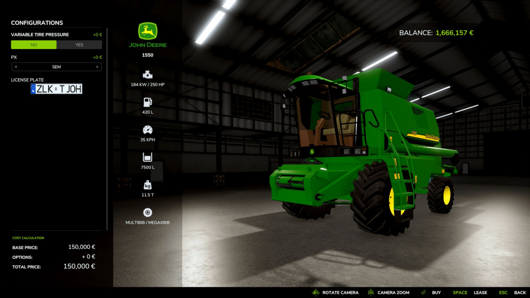 John Deere 1550 EU V1.0 thumbnail 6