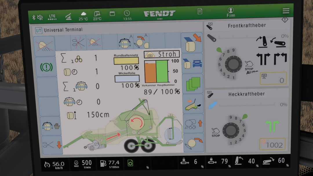 Krone Ultima isoBUS Screen (Prefab) V1.0