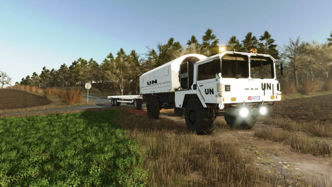 MAN 8×8 Heavy Utility Truck (UN Configuration) V1.0