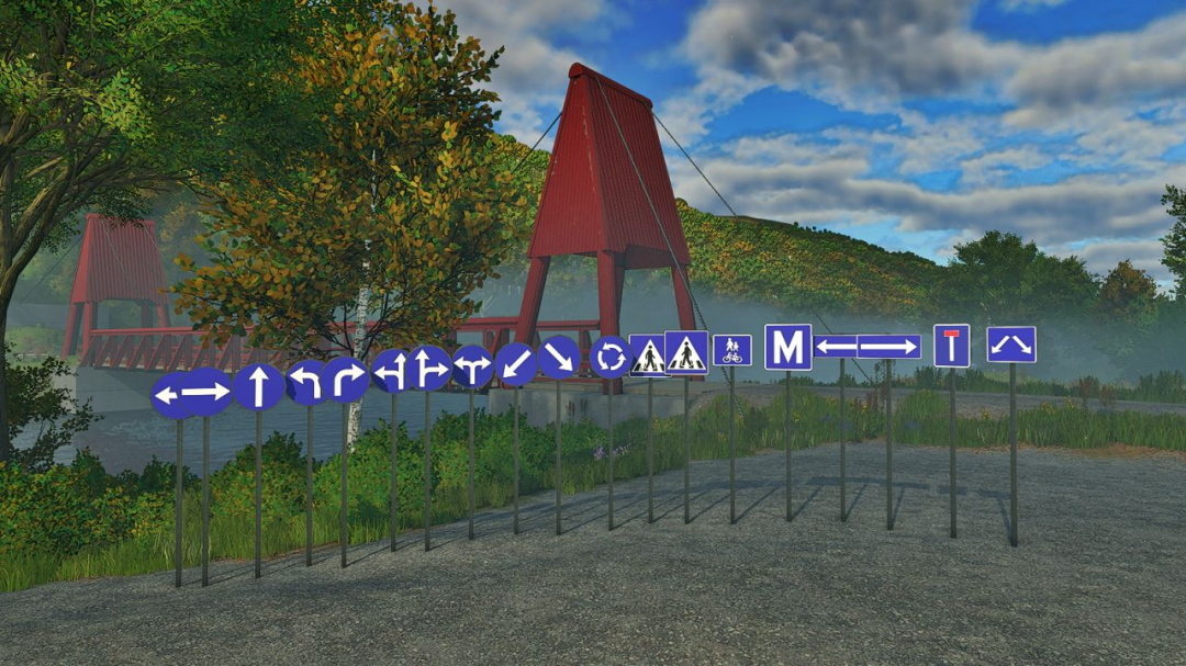 Norwegian Road Sign Pack Placeable V1.0 thumbnail 4