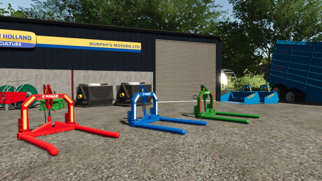 O’Hagan Engineering Folding Bale Lifter V1.0