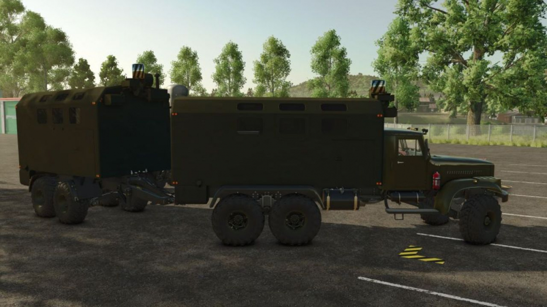 Soviet-Era Military Truck Fleet V1.0
