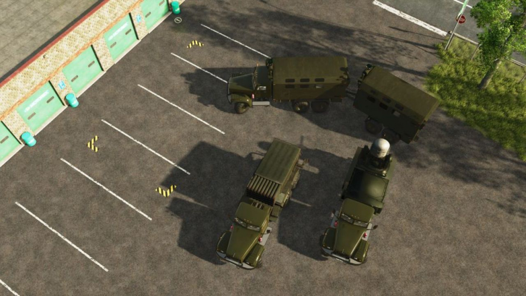 Soviet-Era Military Truck Fleet V1.0