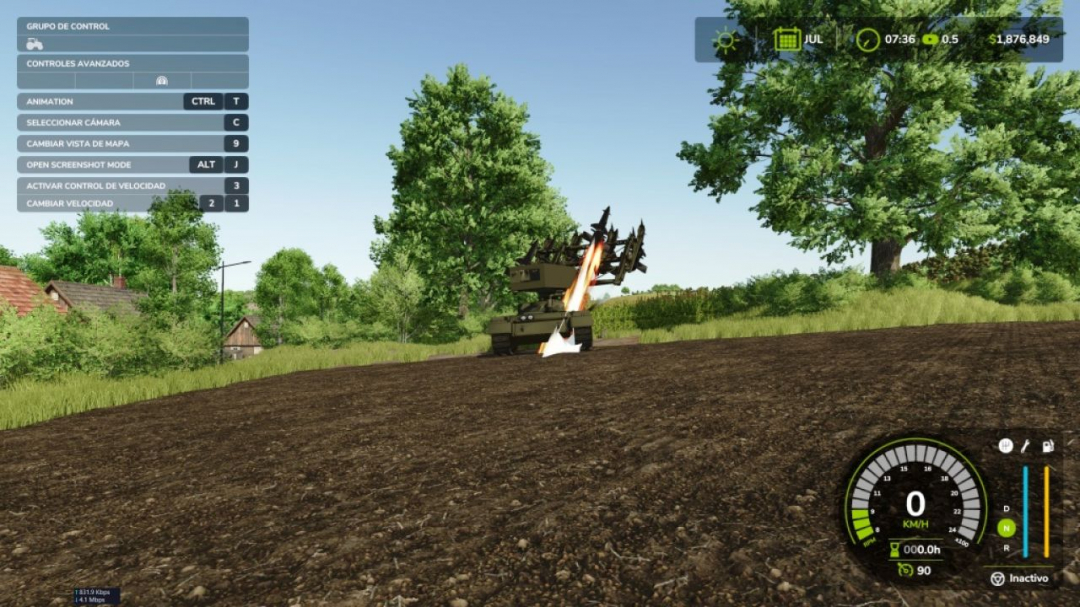 Tracked Multi-Missile Air Defense System V1.0