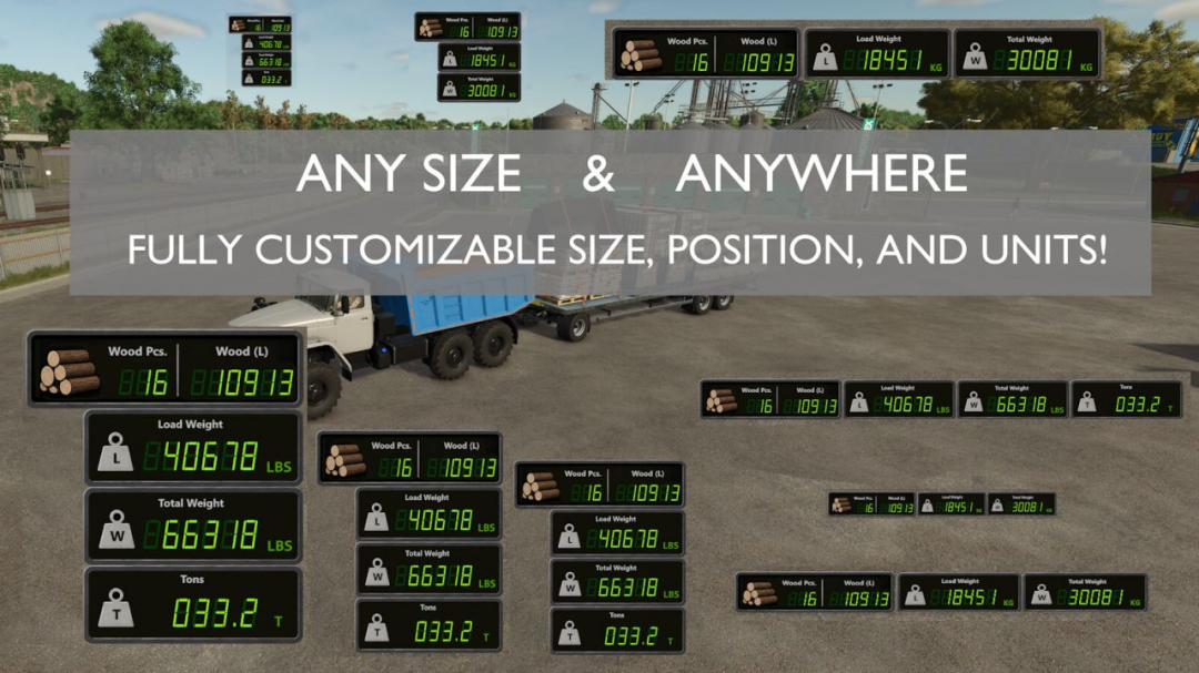Wood And Weight Info V1.0.1