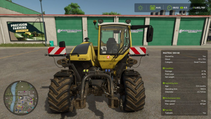 fs25-mods,  Additional Vehicle Info V1.0