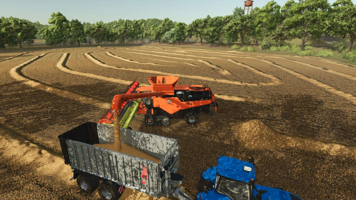 fs25-mods,  Claas Lexion 8000 – DF Industries Edition v1.0