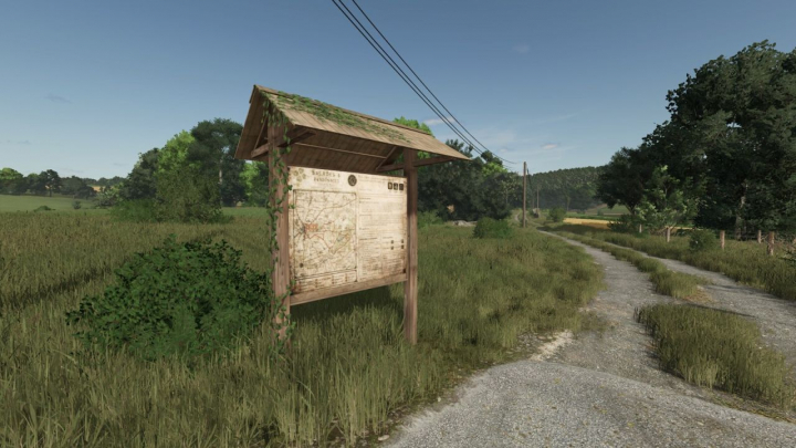 fs25-mods,  Decorative Information Panel (Prefab) V1.0
