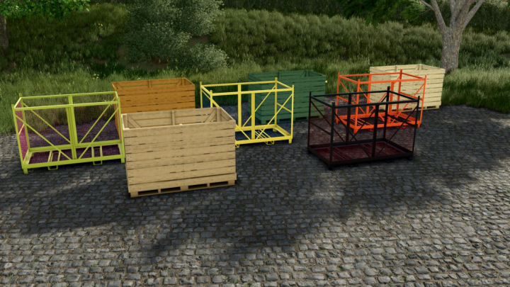 fs25-mods,  Gridbox And Woodbox V1.0