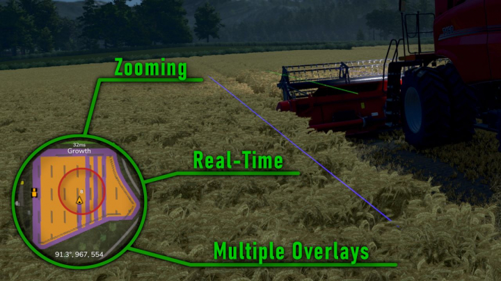 fs25-mods,  Minimap Plus V1.0.1