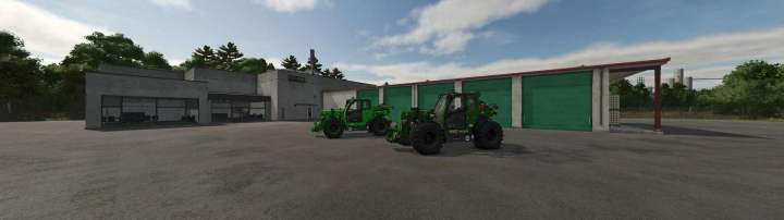 fs25-mods,  Sennebogen G340 and Fendt Cargo T740 v1.2
