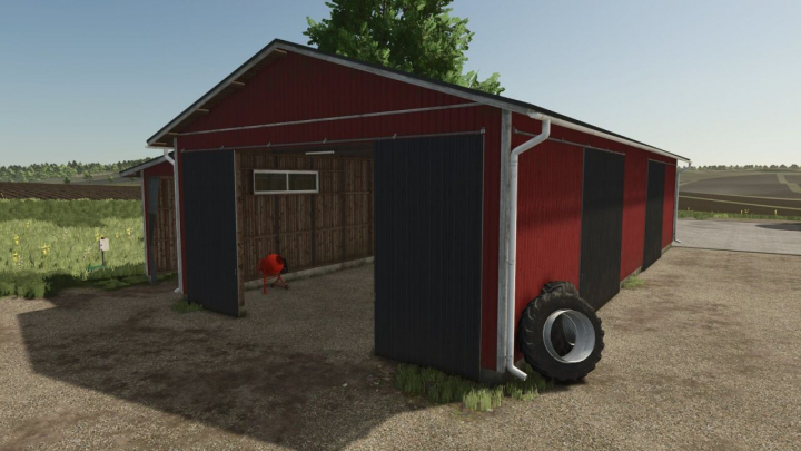 fs25-mods, Wooden Garages And Workshops V1.2.0.1