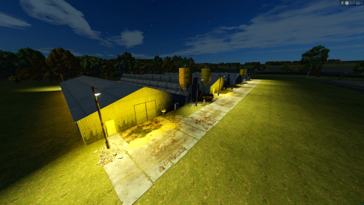 fs25-mods, XXL chicken barn V1.0