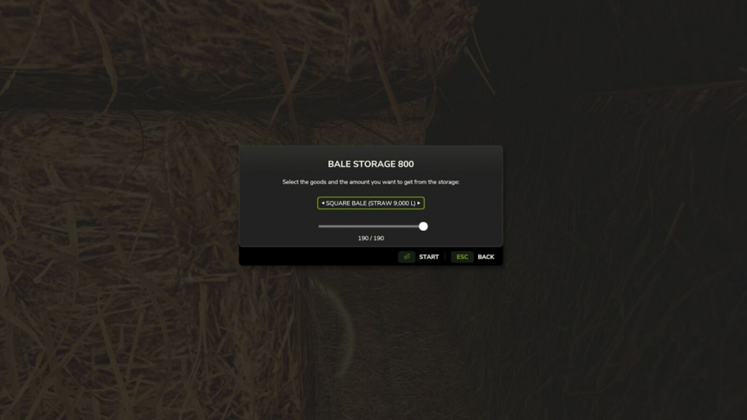 Automatic Bale Storage V1.0.0.3