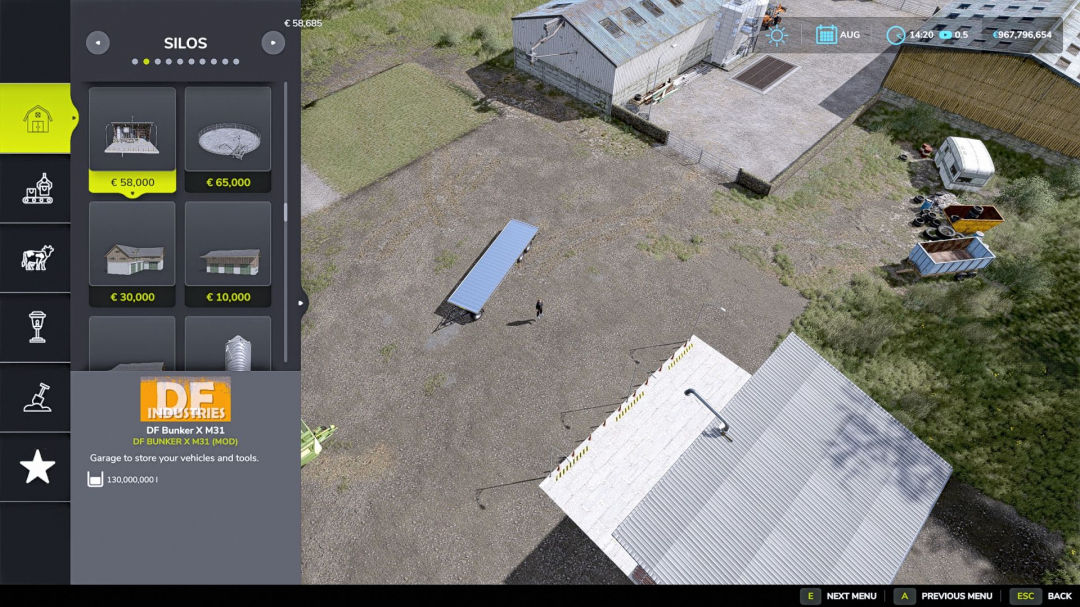 DF Bunker X M31 – large multi-fruit silo V1.0