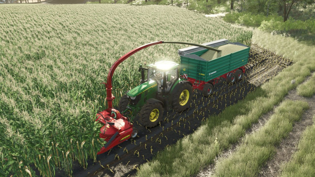 Fimaks Bigdrum 3000 Forage Harvester V1.0