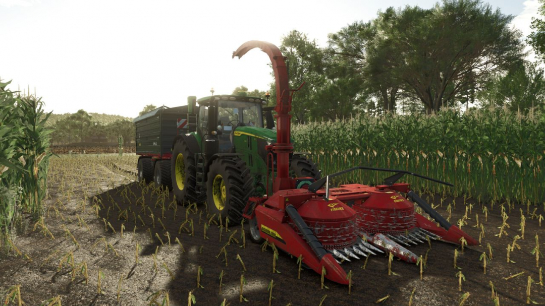 Fimaks Bigdrum 3000 Forage Harvester V1.0