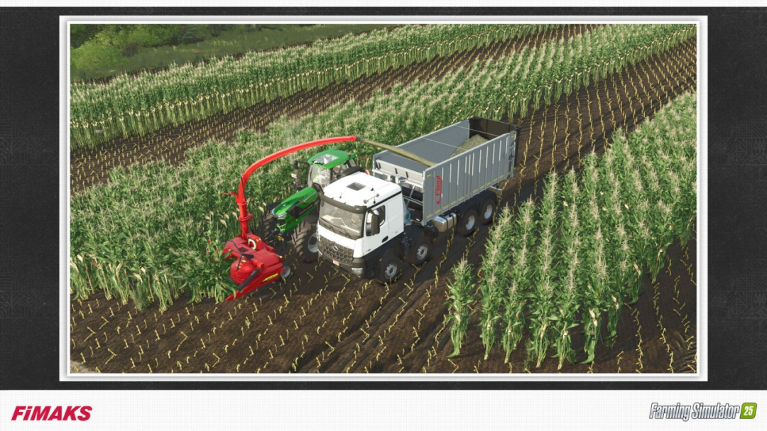 Fimaks Bigdrum 3000 Forage Harvester V1.0