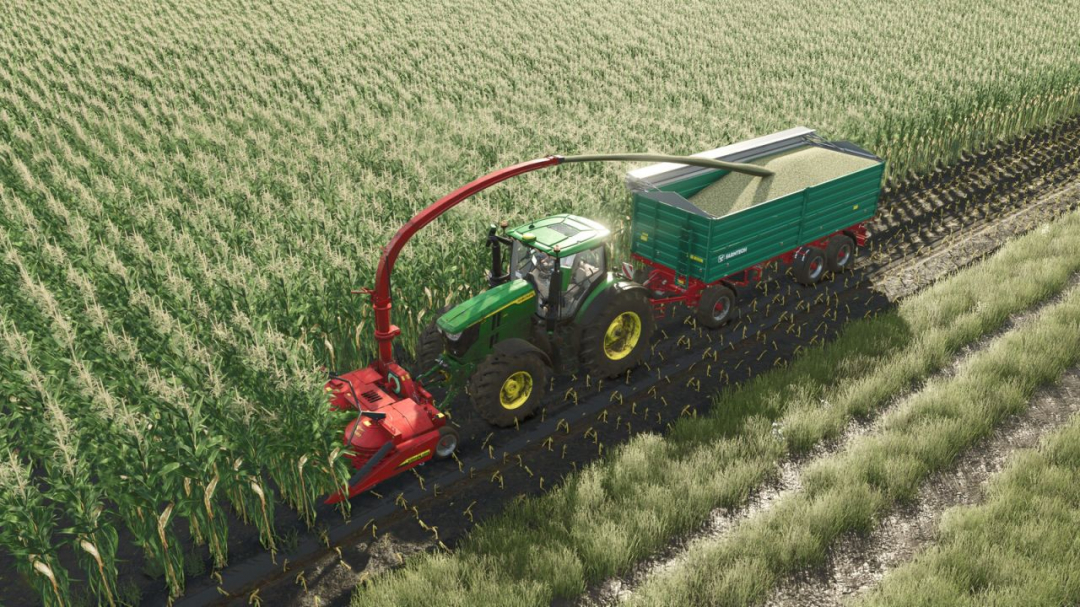 Fimaks Bigdrum 3000 Forage Harvester V1.0