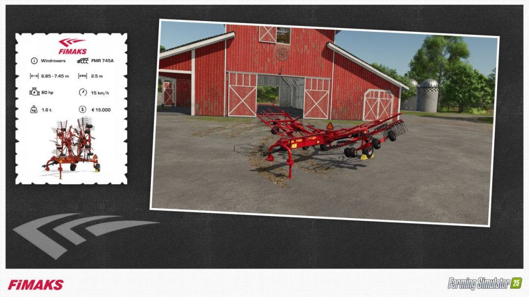 Fimaks FMR 745A Windrower V1.0