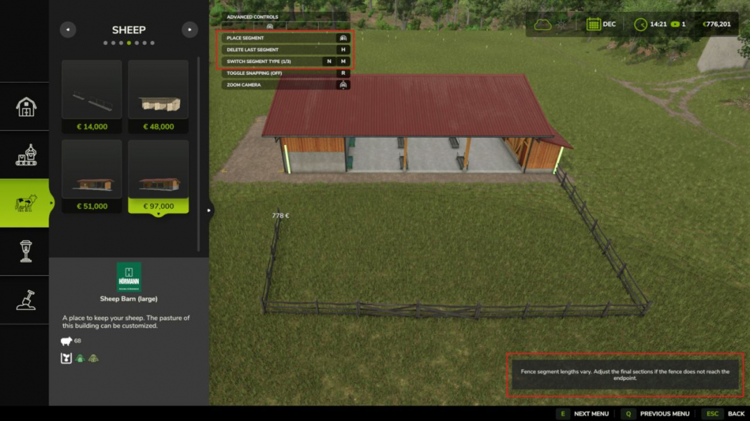Husbandry Fence Manager V1.0