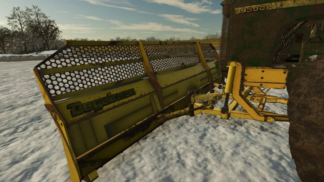 John Deere 8850 Kinze Repower and Degelman 46/57 Dozer Blade v1.0