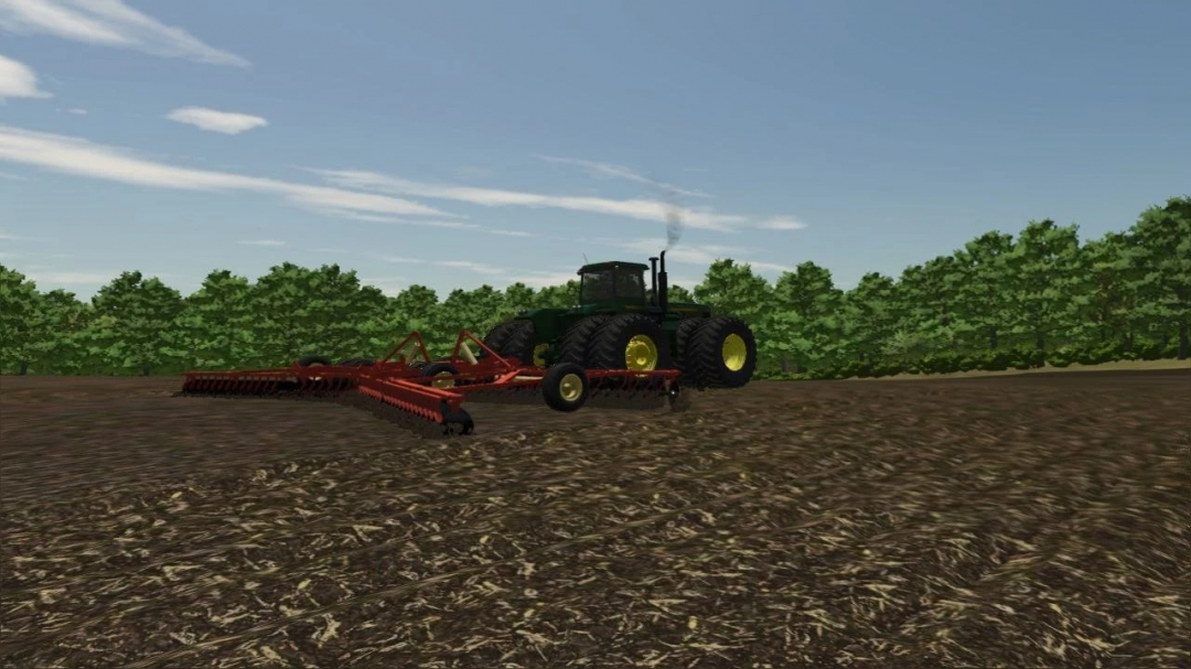 John Deere 8850 Kinze Repower and Degelman 46/57 Dozer Blade v1.0