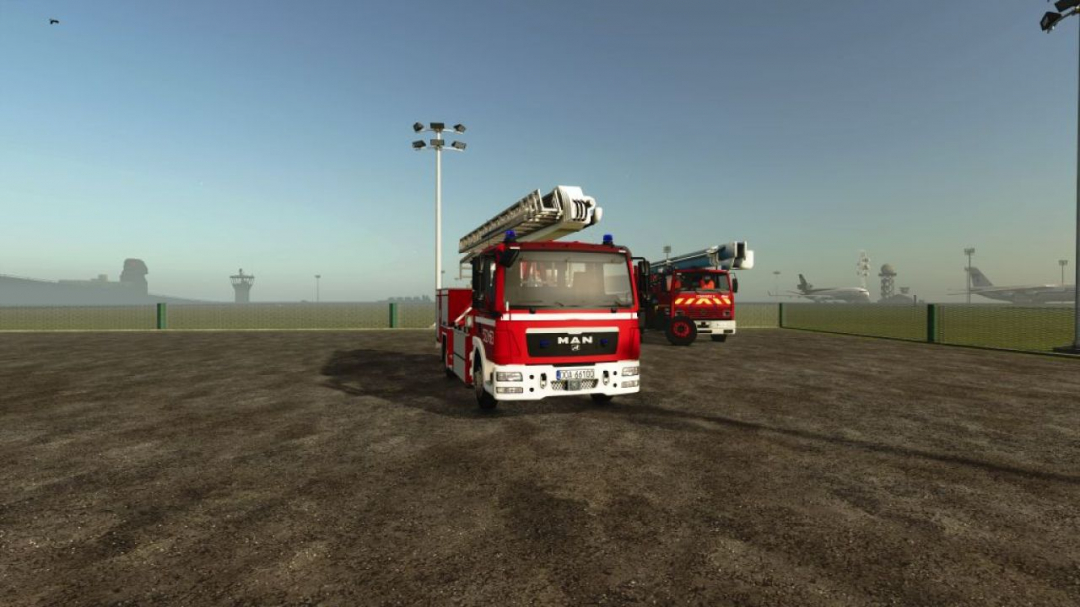 MAN TGM / Fire Department Aerial Ladder Truck V1.0