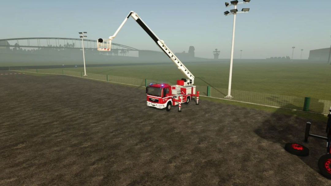 MAN TGM / Fire Department Aerial Ladder Truck V1.0