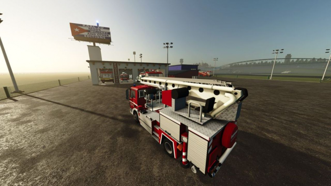 MAN TGM / Fire Department Aerial Ladder Truck V1.0
