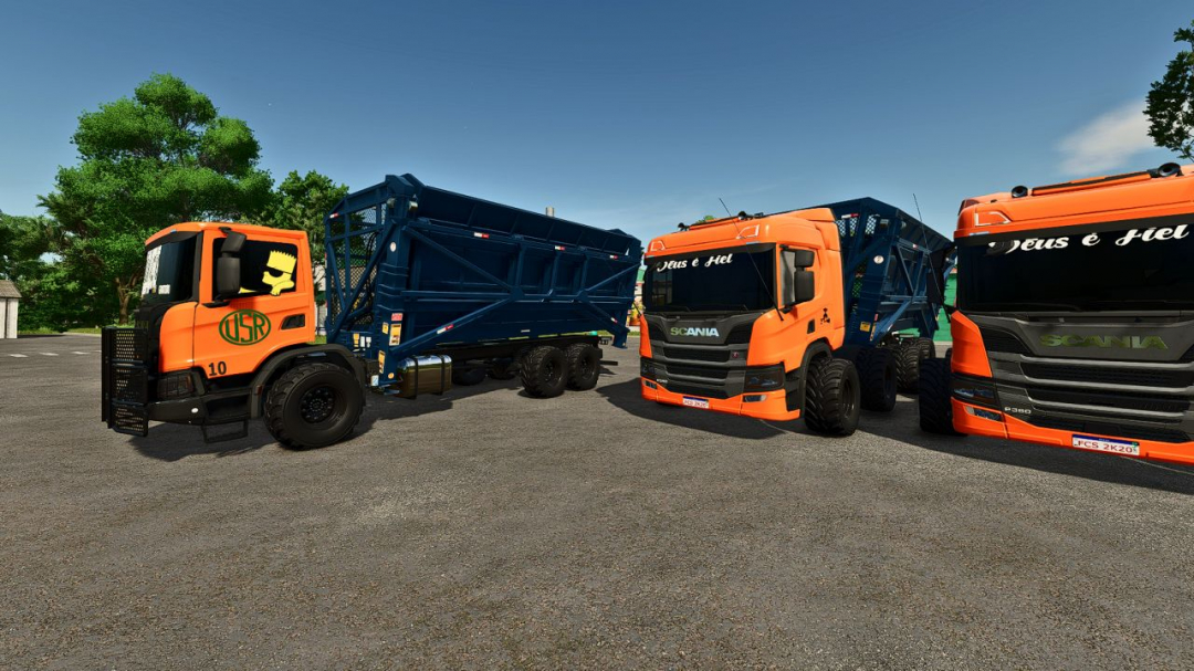 Scania Sugarcane Trucks V1.0