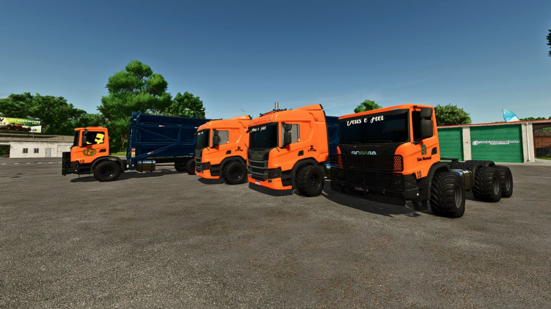 Scania Sugarcane Trucks V1.0