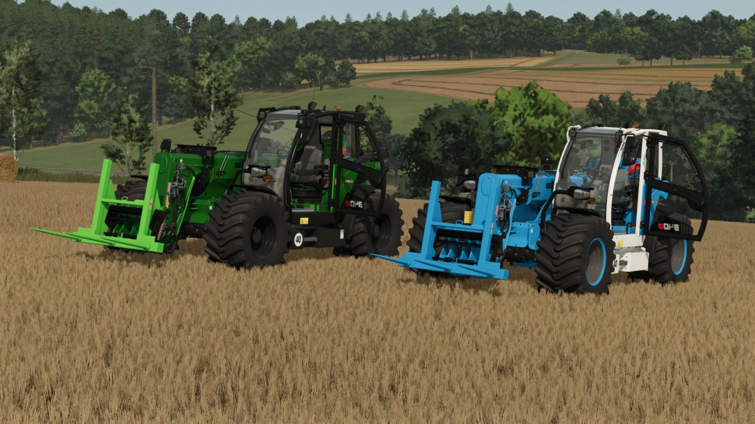 Sennebogen G340/Fendt Cargo T740 V1.1
