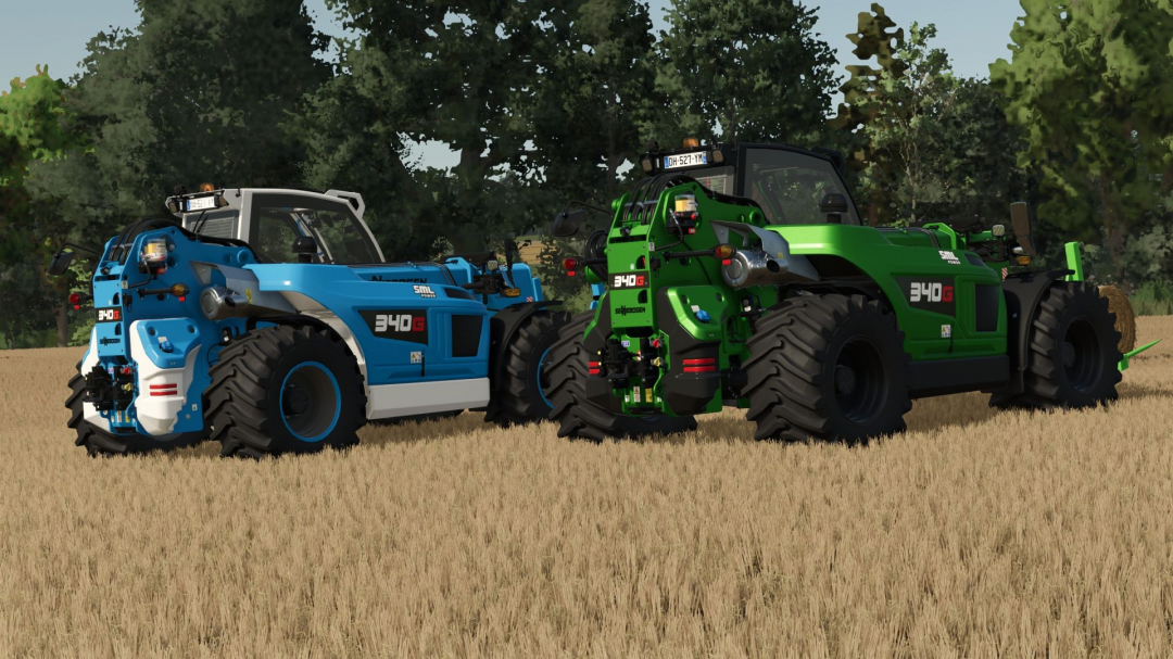 Sennebogen G340/Fendt Cargo T740 V1.1