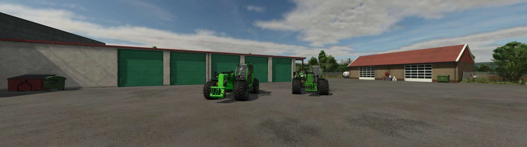 Sennebogen G340 and Fendt Cargo T740 v1.2